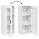 vidaXL Mosogatógép panel Kalmar Fehér 40 x 31 x 100 cm Szerelt Fa