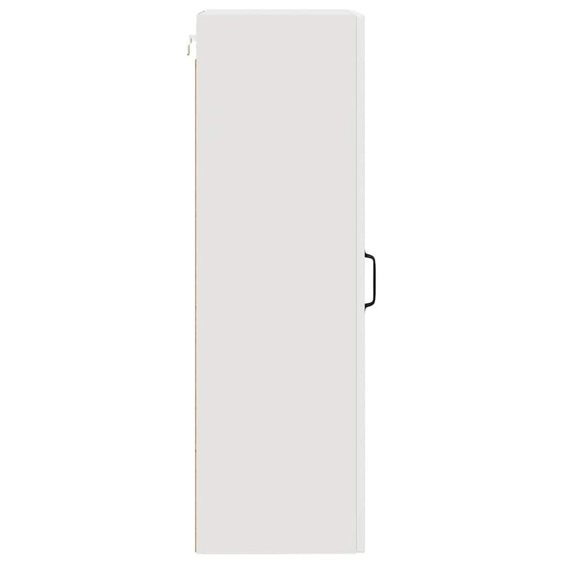 vidaXL Fali konyhaszekrény polcokkal Fehér 40 x 31 x 100 cm Faanyag