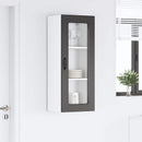 vidaXL Mosogatógép panel Kalmar Fekete 40 x 31 x 100 cm Faanyag