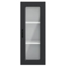 vidaXL Mosogatógép panel Kalmar Fekete 40 x 31 x 100 cm Faanyag