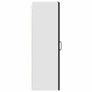 vidaXL Fali konyhaszekrény polcokkal Fekete 40 x 31 x 100 cm Faanyag