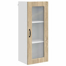 vidaXL Mosogatógép panel Kalmar Sonoma tölgy 40 x 31 x 100 cm Faanyag