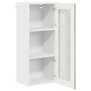 vidaXL Fali konyhaszekrény Sonoma tölgy 40 x 31 x 100 cm Faanyag