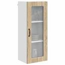 vidaXL Mosogatógép panel Kalmar Sonoma tölgy 40 x 31 x 100 cm Faanyag