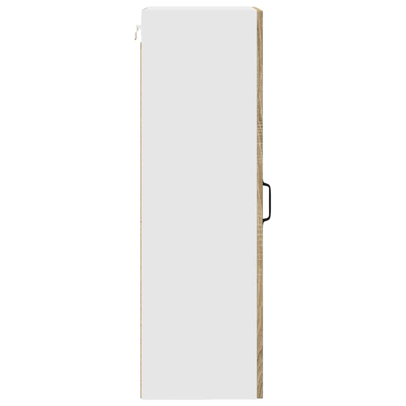 vidaXL Fali konyhaszekrény Sonoma tölgy 40 x 31 x 100 cm Faanyag