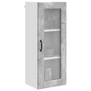 vidaXL Mosogatógép panel Kalmar Beton Szürke 40 x 31 x 100 cm Faanyag