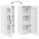 vidaXL Mosogatógép panel Kalmar Magas Fényű Fehér 40 x 31 x 100 cm