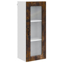 vidaXL Mosogatógép panel Kalmar Füstölt tölgy 40 x 31 x 100 cm Faanyag