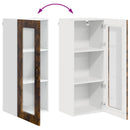 vidaXL Mosogatógép panel Kalmar Füstölt tölgy 40 x 31 x 100 cm Faanyag