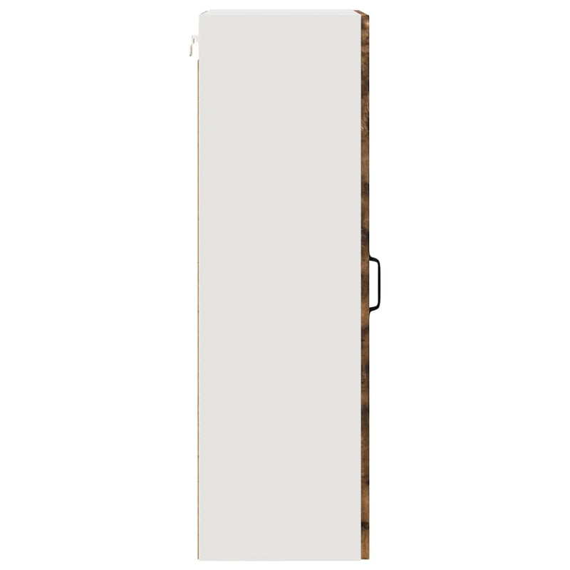 vidaXL Fali konyhaszekrény Füstölt tölgy 40 x 31 x 100 cm Faanyag