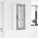 vidaXL Mosogatógép panel Kalmar Szürke Sonoma 40 x 31 x 100 cm Faanyag