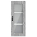 vidaXL Mosogatógép panel Kalmar Szürke Sonoma 40 x 31 x 100 cm Faanyag