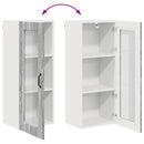 vidaXL Fali konyhaszekrény Szürke Sonoma 40 x 31 x 100 cm Faanyag