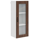 vidaXL Mosogatógép panel Kalmar Barna Tölgy 40 x 31 x 100 cm Faanyag