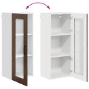 vidaXL Mosogatógép panel Kalmar Barna Tölgy 40 x 31 x 100 cm Faanyag