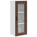 vidaXL Mosogatógép panel Kalmar Barna Tölgy 40 x 31 x 100 cm Faanyag