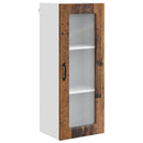vidaXL Mosogatógép panel Kalmar Öreg fa 40 x 31 x 100 cm Szerelt Fa