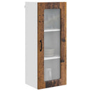 vidaXL Mosogatógép panel Kalmar Öreg fa 40 x 31 x 100 cm Szerelt Fa
