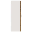 vidaXL Fali konyhaszekrény polcokkal Öreg fa 40 x 31 x 100 cm Faanyag