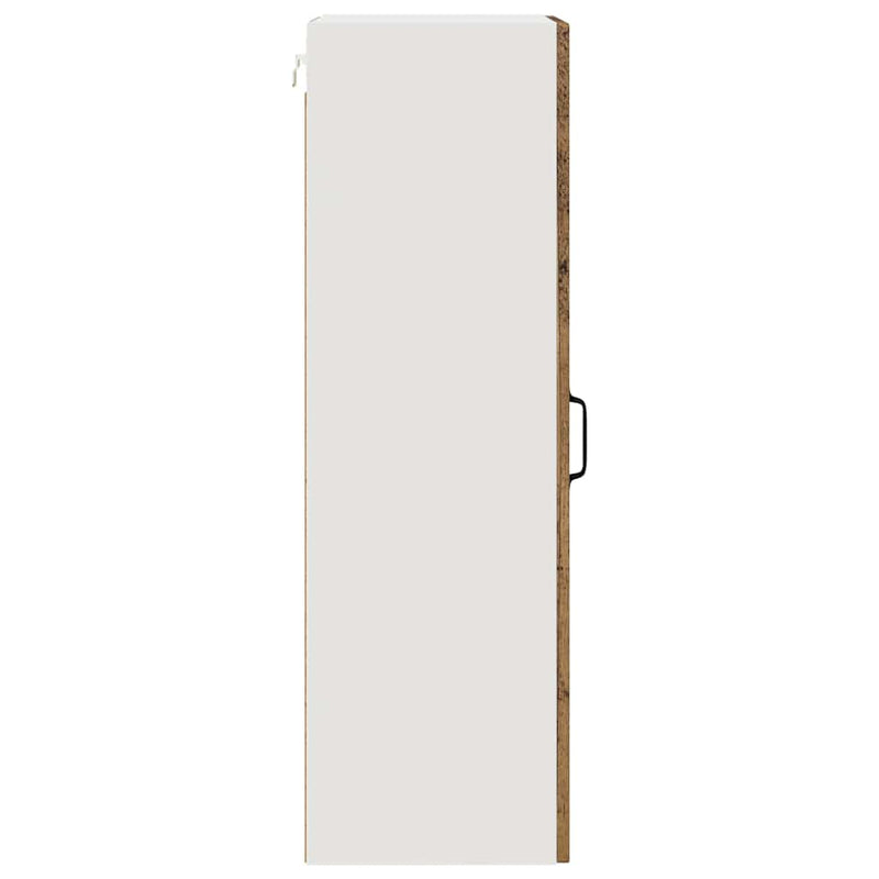 vidaXL Fali konyhaszekrény polcokkal Öreg fa 40 x 31 x 100 cm Faanyag