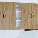 vidaXL Fali konyhaszekrény Artisan tölgy 40 x 31 x 100 cm Faanyag
