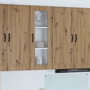 vidaXL Mosogatógép panel Kalmar Artisan tölgy 40 x 31 x 100 cm Faanyag