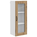 vidaXL Mosogatógép panel Kalmar Artisan tölgy 40 x 31 x 100 cm Faanyag