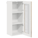 vidaXL Fali konyhaszekrény Artisan tölgy 40 x 31 x 100 cm Faanyag