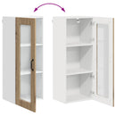 vidaXL Mosogatógép panel Kalmar Artisan tölgy 40 x 31 x 100 cm Faanyag