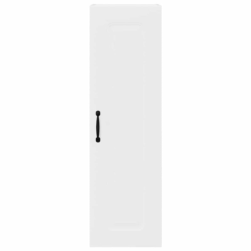 vidaXL Fali konyhaszekrény polcokkal Fehér 30 x 31 x 100 cm Faanyag