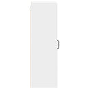 vidaXL Fali konyhaszekrény polcokkal Fehér 30 x 31 x 100 cm Faanyag