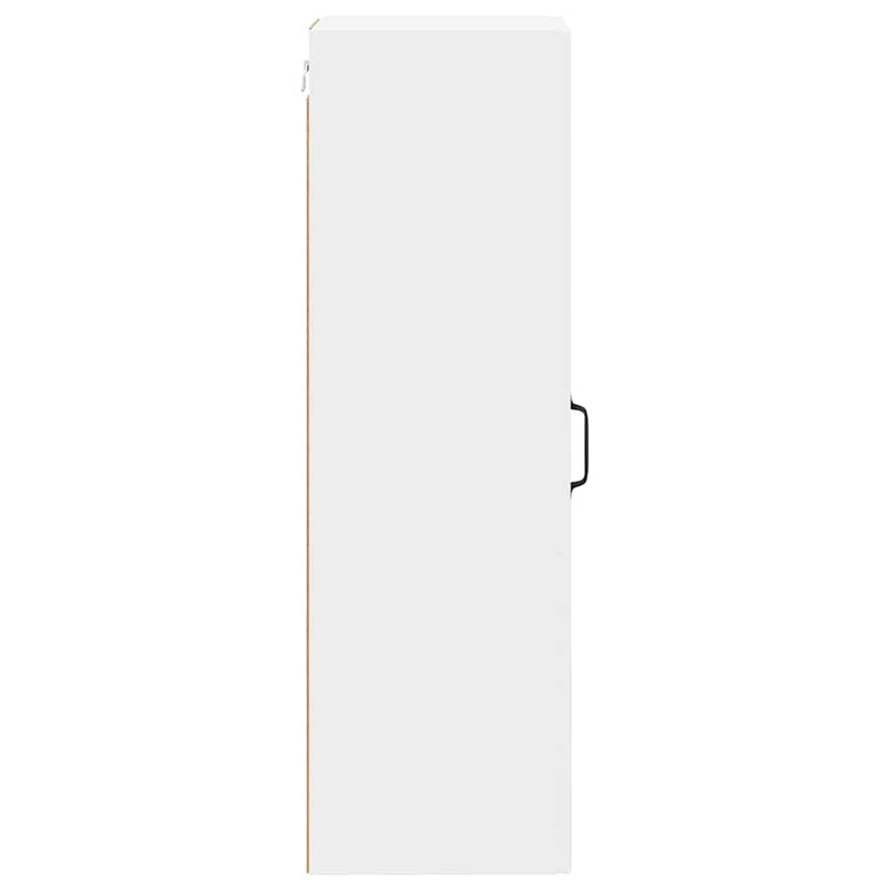 vidaXL Fali konyhaszekrény polcokkal Fehér 30 x 31 x 100 cm Faanyag