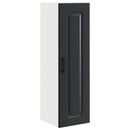vidaXL Mosogatógép panel Kalmar Fekete 30 x 31 x 100 cm Faanyag