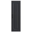 vidaXL Mosogatógép panel Kalmar Fekete 30 x 31 x 100 cm Faanyag