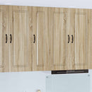 vidaXL Mosogatógép panel Kalmar Sonoma tölgy 30 x 31 x 100 cm Faanyag