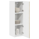 vidaXL Mosogatógép panel Kalmar Sonoma tölgy 30 x 31 x 100 cm Faanyag