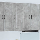 vidaXL Mosogatógép panel Kalmar Beton Szürke 30 x 31 x 100 cm Faanyag