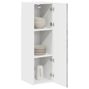 vidaXL Mosogatógép panel Kalmar Beton Szürke 30 x 31 x 100 cm Faanyag