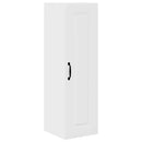 vidaXL Fali konyhaszekrény Magas Fényű Fehér 30 x 31 x 100 cm Faanyag