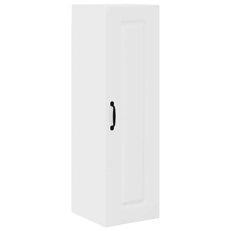 vidaXL Fali konyhaszekrény Magas Fényű Fehér 30 x 31 x 100 cm Faanyag