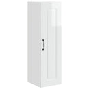 vidaXL Mosogatógép panel Kalmar Magas Fényű Fehér 30 x 31 x 100 cm