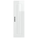 vidaXL Mosogatógép panel Kalmar Magas Fényű Fehér 30 x 31 x 100 cm