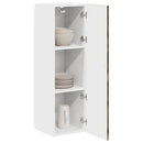 vidaXL Mosogatógép panel Kalmar Füstölt tölgy 30 x 31 x 100 cm Faanyag