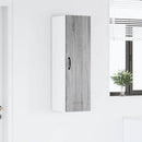 vidaXL Fali konyhaszekrény Szürke Sonoma 30 x 31 x 100 cm Faanyag