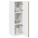 vidaXL Fali konyhaszekrény Barna Tölgy 30 x 31 x 100 cm Faanyag