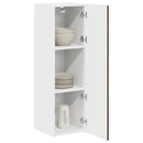 vidaXL Mosogatógép panel Kalmar Barna Tölgy 30 x 31 x 100 cm Faanyag