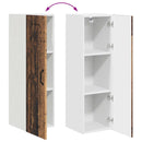 vidaXL Mosogatógép panel Kalmar Öreg fa 30 x 31 x 100 cm Faanyag