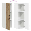vidaXL Mosogatógép panel Kalmar Artisan tölgy 30 x 31 x 100 cm Faanyag