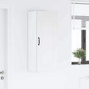 vidaXL Fali konyhaszekrény polcokkal Fehér 40 x 31 x 100 cm Faanyag