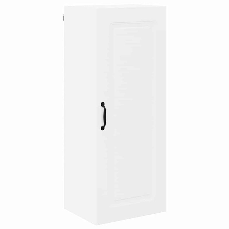 vidaXL Fali konyhaszekrény polcokkal Fehér 40 x 31 x 100 cm Faanyag